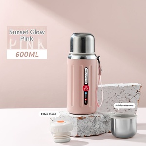 316 Stainless Steel Vacuum Insulated Retro Large Capacity Outdoor Portable Children's High-Value <b>Water</b> <b>Cup</b> - Product Image 4