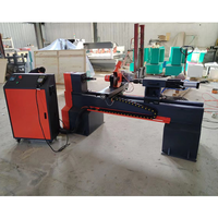 Mustang MT1020 Tour à bois CNC avec axe unique et une lame de scie pour moteur de batte de baseball comme composant de base