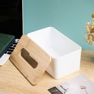 Customized Logo Enterprise <b>Paper</b> Drawing Box Home Office Organizer for Advertising for Home & Restaurant Desktop Storage - Product Image 3