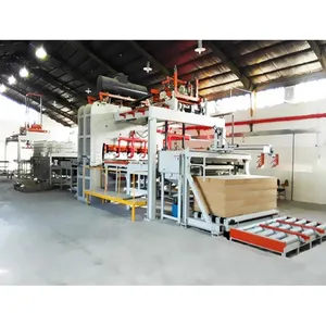 Melamine Lamination Particle Board/ MDF Short Cycle Hot Press Machine