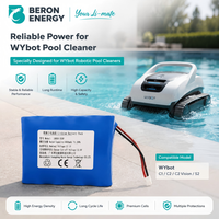 Batterie de remplacement 11.1v 6600mah pour aspirateur robot WYBOT WY460 WY310 WY210C WY200 OS7010 HJ2042 HJ3042 HJ4042