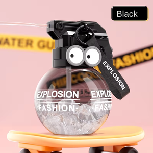 Pistola de agua pequeña para niños <span class=keywords><strong>Granada</strong></span> de dibujos animados, pistola de agua chisporroteante de verano, juguete de bomba de agua para bebés - Product Image 4