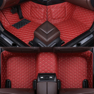 Tapis de sol de voiture personnalisé pour berline SUV 95%, Protection de voiture de sport, coussinets de couverture complets, doublure de sol en cuir antidérapante - Product Image 1
