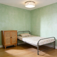 Lit de dortoir en métal moderne pour usage commercial dans les hôtels, les écoles, les hôpitaux, les appartements