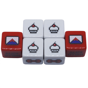 <span class=keywords><strong>Oem</strong></span> ODM nhựa acrylic xúc xắc tùy chỉnh 16mm 18mm 20mm 25mm D6 Cmyk in màu mô hình đục xúc xắc sáng tạo đồ chơi Quà tặng cho trò chơi - Product Image 5
