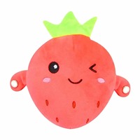Creatief Bijzonder Muziekritme Ouder-kind Interactief Pluche Poppen Speelgoed Banaan Fruit Inductiespeelgoed Cultiveer Muziekperceptievaardigheid