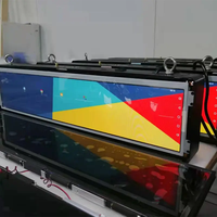 Écran à bande double face suspendu de 14 pouces Moniteur portable 4K à écran tactile 3840*1100