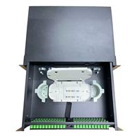 Chinese Factory 3U ODF 72 Port SC APC Simplex FTTH High Quality Fiber Optic Drawer Type Patch Panel Optical Fiber Terminal