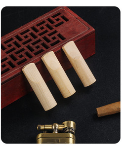 1cm xì gà Phát Ngôn gỗ rắn tùy chỉnh gói thủ công bằng gỗ Lọc tay cuộn thuốc lá người đàn ông nhỏ hút thuốc Bộ - Product Image 6