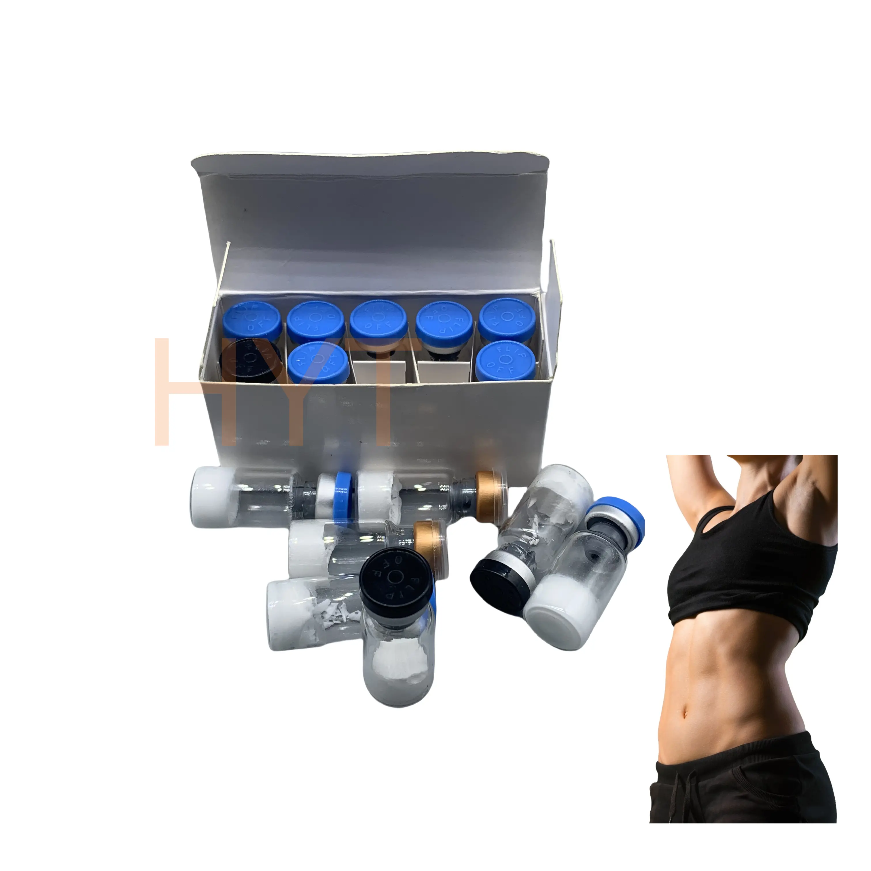 Top trending slimming peptides lyophilized powder bodybuilding and weight loss products.