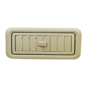 ช่องระบายอากาศแอร์ติดหลังคาสำหรับรถยนต์โตโยต้า ปราโด วัสดุ ABS อะไหล่ตกแต่งภายในรถยนต์ - Product Image 3