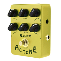 Pédale d'overdrive JOYO JF-13 AC TONE, amplificateur analogique AC30, son classique de rock britannique, pédale d'effet pour guitare électrique