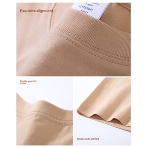 <span class=keywords><strong>เสื้อ</strong></span>ยืดคอตตอน 230 กรัม <span class=keywords><strong>แขน</strong></span>สั้น <span class=keywords><strong>สี</strong></span>พื้น ทรงหลวม ใส่ได้ทั้งผู้หญิงและผู้ชาย ขายส่ง - Product Image 4