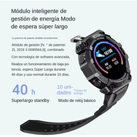 Nuovo Smartwatch per Uomo e Donna con Monitoraggio della Frequenza Cardiaca e della Pressione Sanguigna, Bluetooth, Fitness Tracker, Orologio Sportivo per Android e iOS