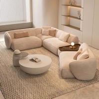 Ensemble de canapés de luxe pour hall d'hôtel 5 étoiles, design moderne personnalisé, sièges commerciaux en cuir véritable pour salon et appartement