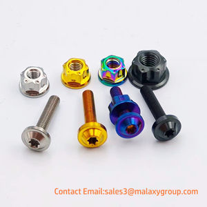 Vis Allen en alliage de titane anodisé de couleur personnalisée MALAXY DIN912, vente chaude, M3 M4 <span class=keywords><strong>M5</strong></span> M6 M7 M8 M10 pour l'industrie des motos - Product Image 4