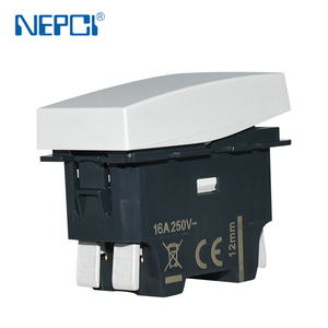 Venta caliente 250V 16A Tipo sin tornillos Interruptor de <span class=keywords><strong>control</strong></span> doble XJY-QB-90-2 45*22,5 <span class=keywords><strong>Precio</strong></span> de fábrica Interruptor de pared de energía - Product Image 4