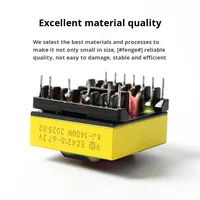 Petit transformateur à haute fréquence personnalisé alimentation à découpage EC-4215 80W-150W impulsion de puissance élevée à faible inductance de fuite