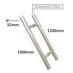 Poignée <span class=keywords><strong>de</strong></span> <span class=keywords><strong>porte</strong></span> en verre <span class=keywords><strong>de</strong></span> salle <span class=keywords><strong>de</strong></span> bain en acier inoxydable, fabrication directe d'usine, poignée polie givrée, système d'ouverture et <span class=keywords><strong>de</strong></span> fermeture <span class=keywords><strong>de</strong></span> <span class=keywords><strong>porte</strong></span> coulissante - Product Image 4