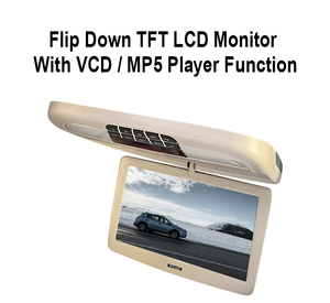 15.6-inch màn hình kỹ thuật số lật xe Roof mounted hiển thị đa phương tiện USB SD kết nối thẻ điều khiển từ xa RGB CD VCD Máy nghe nhạc - Product Image 4