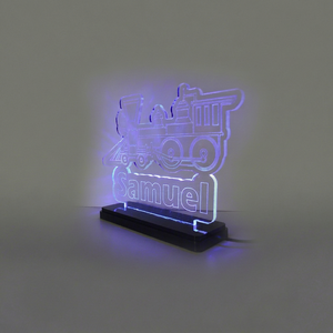 Wholesale LED Acrylic <b>Sign</b> with Plug-in Power Countertop Illuminated Display <b>Sign</b> with Logo - Product Image 1