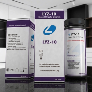 <span class=keywords><strong>Tiras</strong></span> Reactivas de <span class=keywords><strong>Orina</strong></span> LYZ Medical, 100 <span class=keywords><strong>Tiras</strong></span> por Botella, para 10 Parámetros - Product Image 2