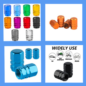 Bouchons de valve de pneu en alliage d'aluminium avec <span class=keywords><strong>logo</strong></span> laser personnalisé pour roues de voiture et de <span class=keywords><strong>moto</strong></span> – Cache-valve de remplacement - Product Image 3