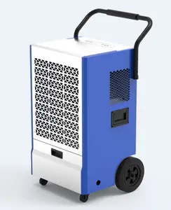 LCD screen with Humidity display 90L Commercial High daily water removal Industrial Dehumidifiers