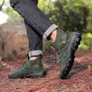 Chaussures de course tout-terrain de haute qualité pour l'escalade en montagne avec embout en acier, imperméables, protection de la cheville, caractéristiques anti-perforation - Product Image 5