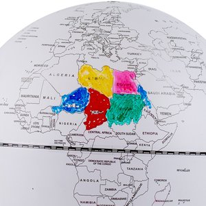 Globo Terráqueo <span class=keywords><strong>de</strong></span> Plástico para Manualidades, con Luces LED, 20 cm, para el Desarrollo Intelectual <span class=keywords><strong>de</strong></span> los Niños, Adornos Creativos, Regalo al por Mayor - Product Image 3