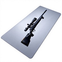 Tapis de souris Tigerwings Aesthetics Series Ce Rohs Reach Ca65, motif topographique moderne, grand tapis de bureau pour jeux