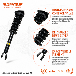 4H0616001 4H06616039 <span class=keywords><strong>Amortisseur</strong></span> à ressort de suspension pneumatique, kit de modification de suspension coilover pour Audi A8 - Product Image 3