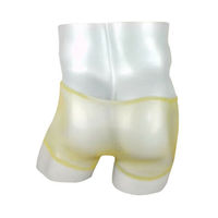 LaTeX Sous-vêtements sexy pour hommes Performance Wear Produit sexuel pour adultes Manches en latex Sous-vêtements en cuir verni Vente en gros