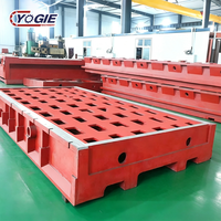 Service d'usinage CNC de haute précision OEM, pièces moulées sur mesure pour machines-outils (acier/fer) pour banc de tour - Marque YOGIE certifiée ISO9001
