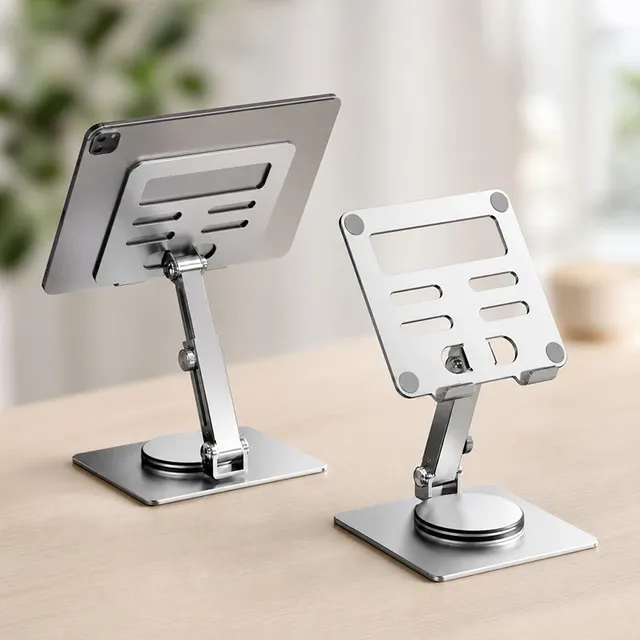 BONCARTECK CJ-01 360 Rotating Aluminum Alloy Tablet Stand Foldable Adjustable for iPad Pro 11 & Air