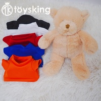 ToysKing Ours en peluche personnalisés Animaux en peluche super doux avec polyester pour les mariages et les chemises à logo