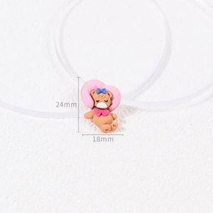 Commercio all'ingrosso cartone animato <span class=keywords><strong>buonanotte</strong></span> accessori in resina animale carino animale assonnato in resina artigianato per la decorazione - Product Image 3