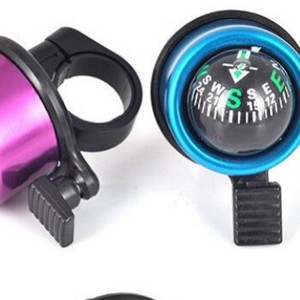 Campana de Bicicleta de Aleación de Aluminio con Brújula, Sonido Fuerte Multicolor, Accesorio para Ciclismo de Montaña - Product Image 2