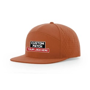 Casquettes de baseball ajustées 2025 personnalisées 100 % polyester à 7 panneaux avec logo brodé, casquette de sport imperméable, mode masculine élégante, vente en gros - Product Image 5