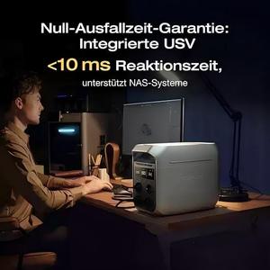 Disponibile in Magazzino ECO FLOW DELTA 3 Plus (EU) 1800W/3600W Stazione <span class=keywords><strong>di</strong></span> Alimentazione Portatile per Campeggio, 220V con Prese EU, US, GB e UK - Product Image 4