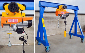 رافعة جسرية محمولة متحركة بدون مسار بارتفاع قابل للتعديل لأحمال 5 طن و 10 طن و 15 طن و 20 طن - Product Image 4