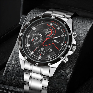 Reloj de Cuarzo YuSa1163 para Hombre, Marca Suiza, Moderno, Resistente al Agua, de Acero Inoxidable, Venta al por Mayor - Product Image 3