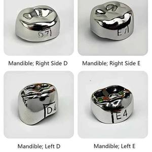 <span class=keywords><strong>Couronne</strong></span> dentaire en acier inoxydable pour enfants, <span class=keywords><strong>couronne</strong></span> <span class=keywords><strong>molaire</strong></span> primaire, <span class=keywords><strong>couronne</strong></span> temporaire - Product Image 3