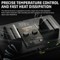 Zsyb CRI97 2700K-6500K Dimmable 35w Professionnel Photographique Led Panneau Vidéo Studio Lumières