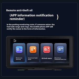 Độ nét cao 4G mạng GPS 5ch điểm mù giám sát xe ô tô hộp đen xe tải chở khách điện thoại di động từ xa Chống Trộm dầu đêm - Product Image 2