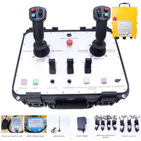 Joystick sans fil industriel de haute qualité hydraulique intelligent 5 leviers câble de télécommande camions télécommandés sans fil