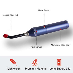 Dispositivo de Terapia de Belleza con Luz Recargable de Mano para el Cuidado de la Piel del Rostro y el Cuerpo en el Hogar, Antienvejecimiento, Alivio del Dolor, Pluma de Fisioterapia - Product Image 4