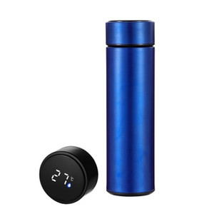 Botella termo inteligente de acero inoxidable 304 con pantalla LED e Infusor de té, taza de viaje portátil aislada al vacío personalizable - Product Image 3