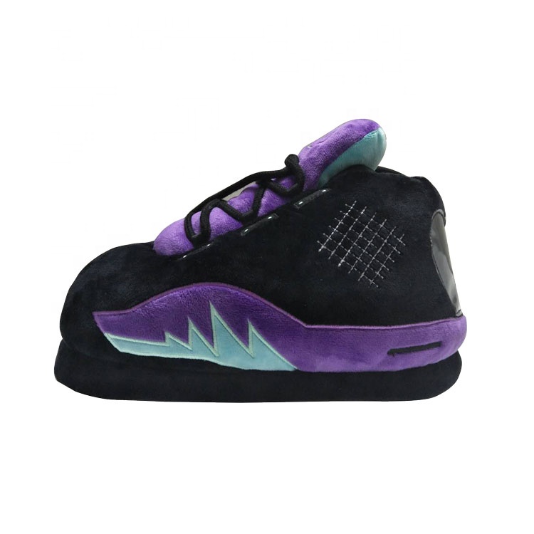 Плюшевые тапки с логотипом на заказ, резиновая подошва, домашние кроссовки, тапки, обувь для гостиной