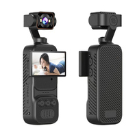 Nouvelle caméra de poche 1080P, caméra stabilisée portable, objectif rotatif à 180 degrés, caméra vidéo pour vlog, pour les voyages